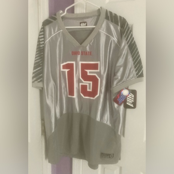 4th-and-1 #15 Ohio State Jersey size XL New with tags - Picture 1 of 3